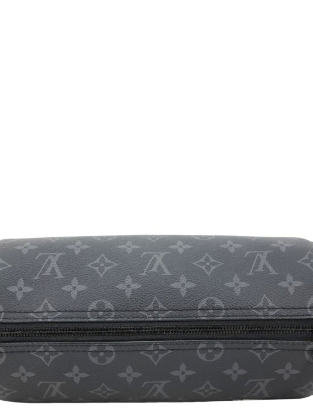 Louis Vuitton  Polochon PM Soft Monogram Eclipse Canvas Crossbody Bag Black - Picture 5 of 14